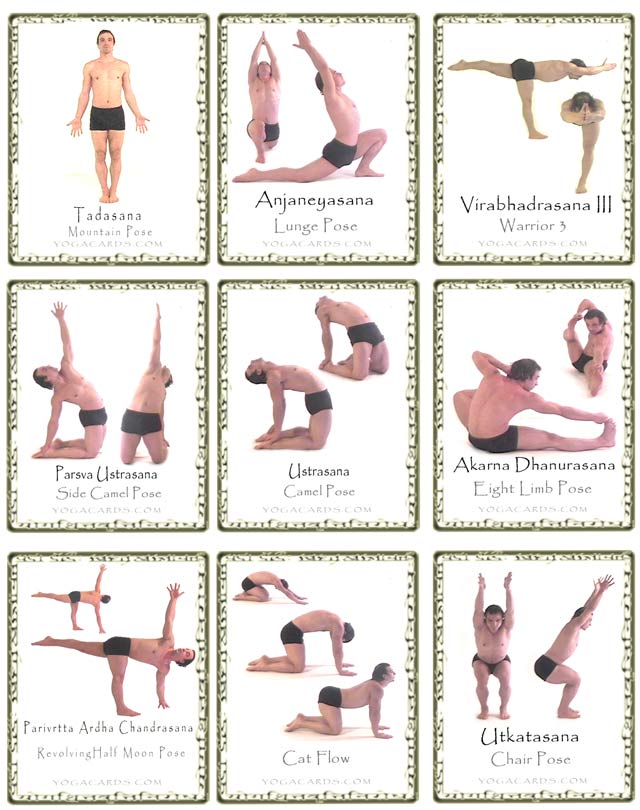 Yoga Pose Flashcards App Walkthrough - YouTube